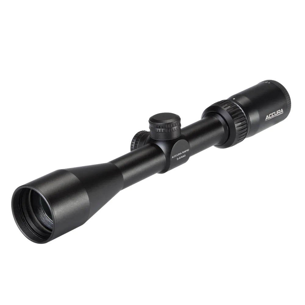 Accura Rapid 4-12x40 Plex Riflescope with Rings image 0