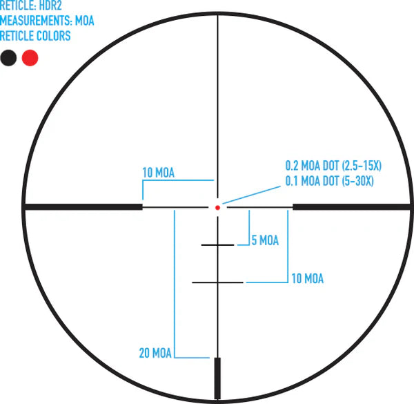 Sightmark Presidio 2.5-15X50 HSR2 SPP image 2