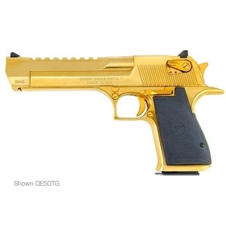 Magnum Research Desert Eagle 357 Mag Titanium Gold Finish image 0