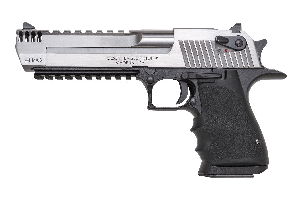 Magnum Research Inc, Desert Eagle 44 Mag Stainless with Muzzle Brake image 0