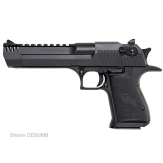 Magnum Research Inc, Desert Eagle 44 Mag Black with Integral Muzzle Brake image 0