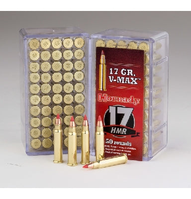 Hornady 17 HMR 17 grain V-Max Varmint Express Ammo 50 rd image 0