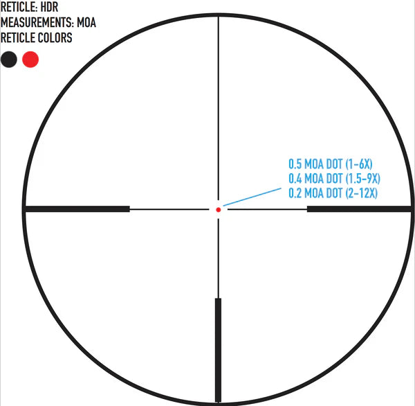 Sightmark Presidio 2-12x50 HDR SFP image 1