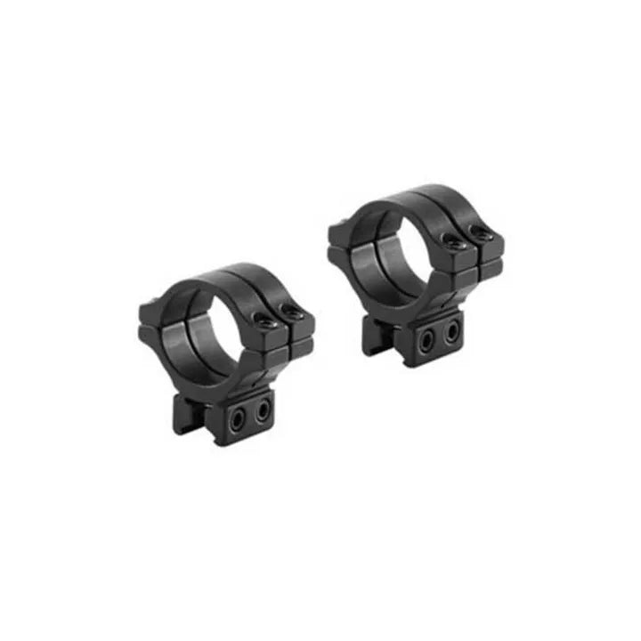 BKL-304 1.0 Long Dovetail Rings - Low - Matte Black image 0