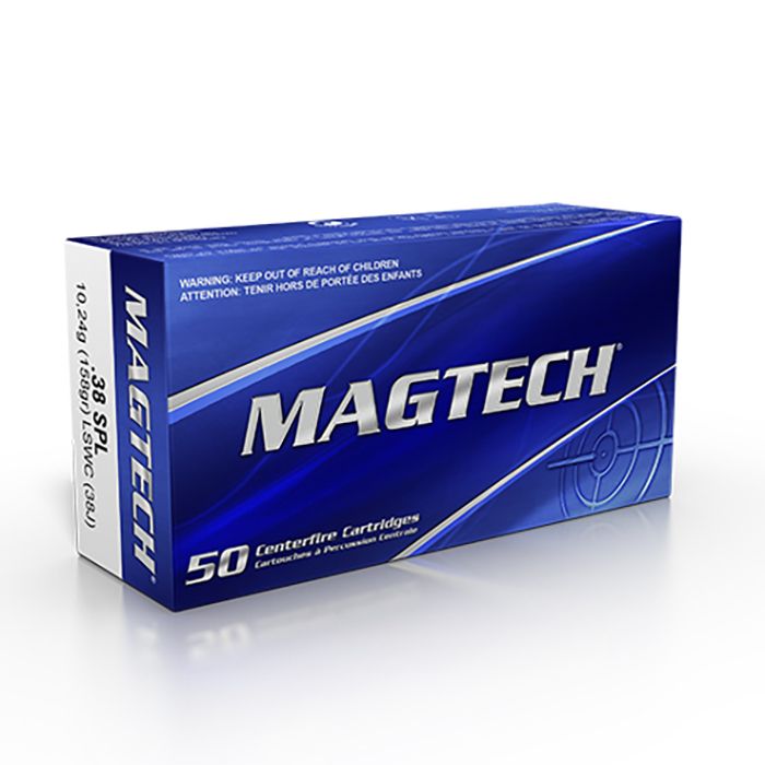 Magtech 38 SPL 158GR LSWC - 50 bullets per Pack image 0