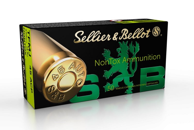 Sellier & Bellot 45 Auto (45 ACP) 230 grain TFMJ Ammo 50 rd image 0