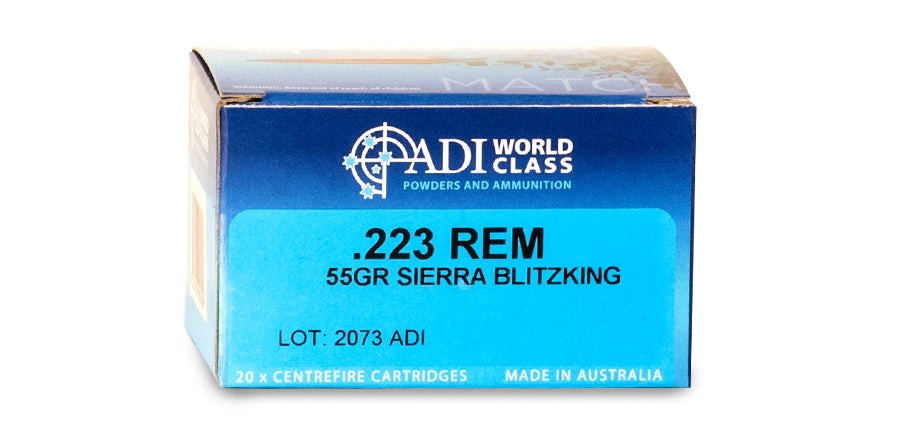 .223 REM – 55gr Sierra BlitzKing - 50rd sheet image 2