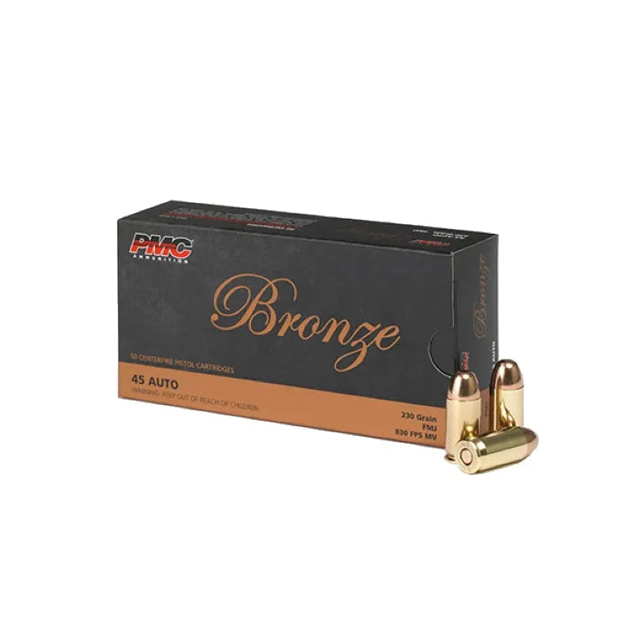 PMC .45 Auto 230 Grain FMJ - 50 Bullets per Pack image 0