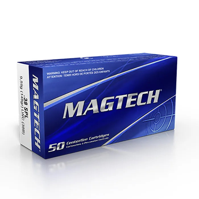 Magtech 38 SPL 148GR LWC - 50 bullets per Pack image 0