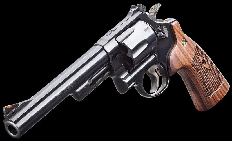 SMITH AND WESSON MODEL 29 .44 REM MAG 6.5 BARREL CLASSIC REVOLVER WITH TIMBER HARD CASE image 0