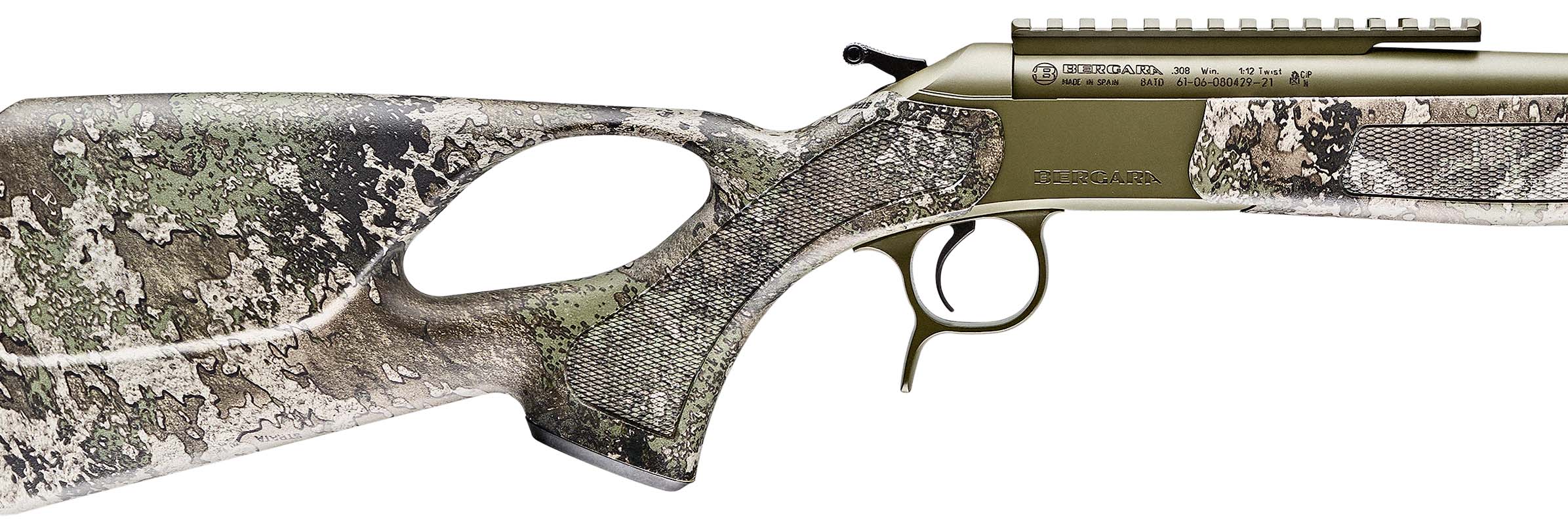 Bergara BA13 Camo Single Shot Rifle in 223 Rem 20" 1:8 image 2