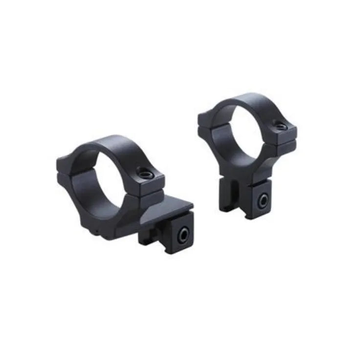 BKL-374 0.6 Long Offset Dovetail Rings - Matte Black image 0